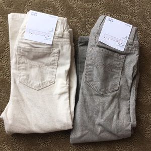 BabyGap stretchy glitter pull on pants